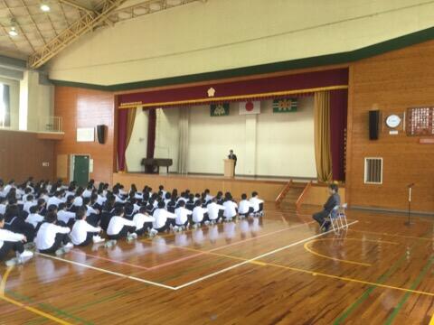 校長先生のお話