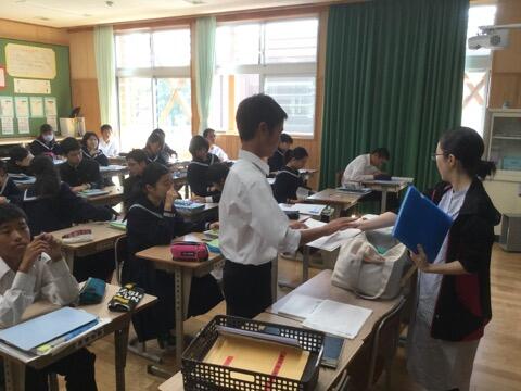 参観日のようす（２年生）