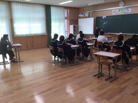 参観日のようす（２年生）