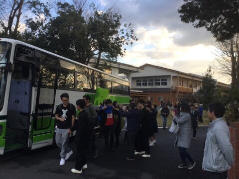 シンガポール生のお見送り