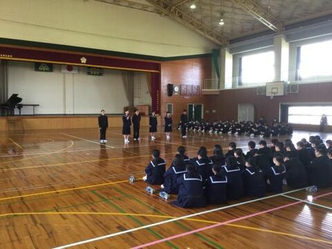 ３年生を送る会