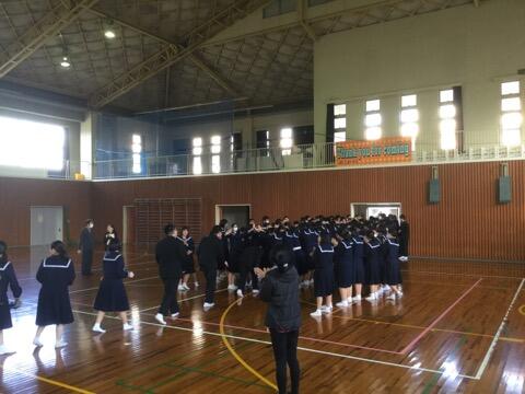 ３年生を送る会