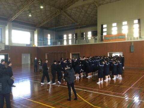 ３年生を送る会