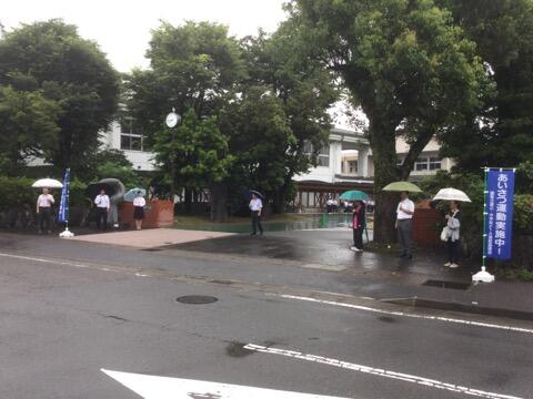 PTAあいさつ運動