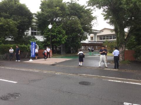 PTAあいさつ運動