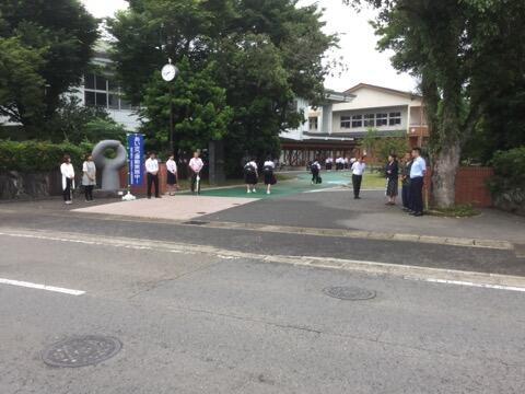 PTAあいさつ運動