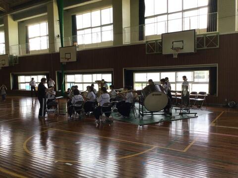 中体連県大会および県吹奏楽コンクール激励会