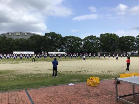 体育大会練習