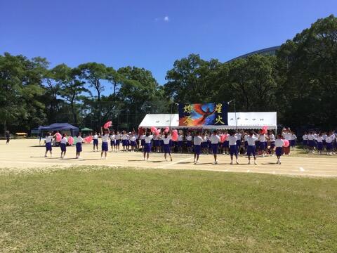 体育大会のようす