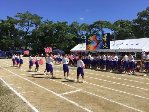 体育大会のようす