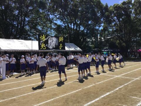 体育大会のようす