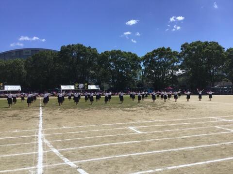 体育大会のようす