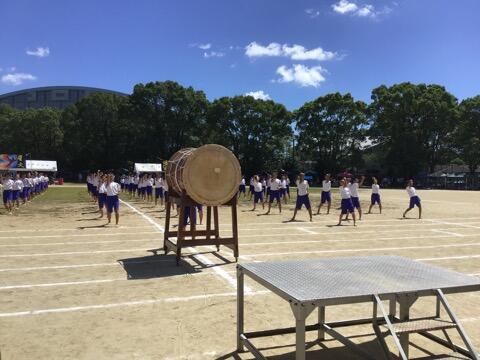 体育大会のようす