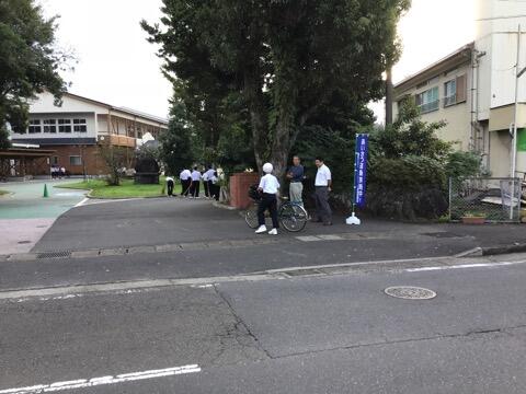 PTAあいさつ運動