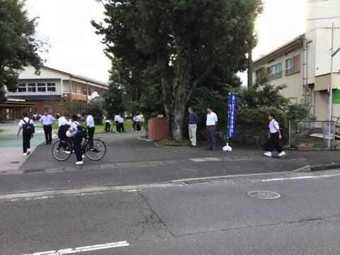 PTAあいさつ運動