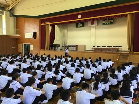 生徒会立会い演説会