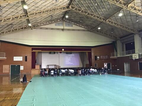 参観授業のようす