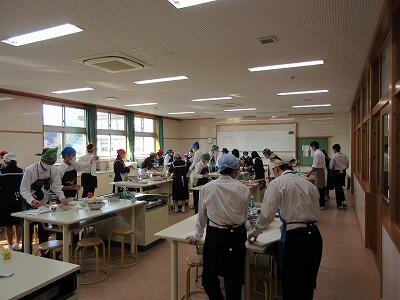 ３年生調理実習