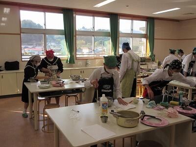 ３年生調理実習