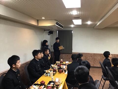 退館式および朝の集い