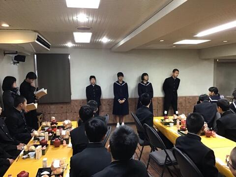 退館式および朝の集い