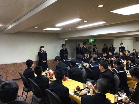 退館式および朝の集い