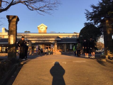 小中合同あいさつ運動