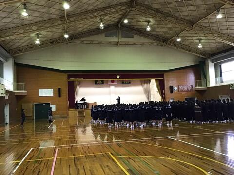 卒業式に向けて