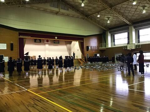 卒業式に向けて