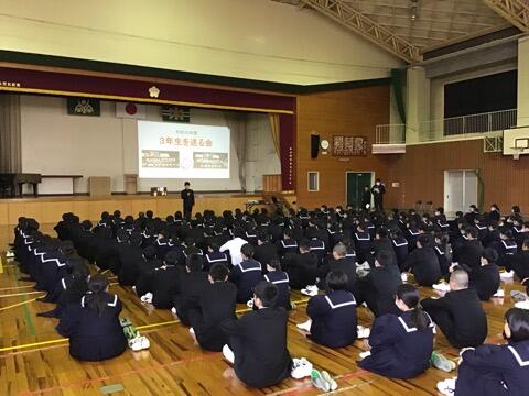 ３年生を送る会