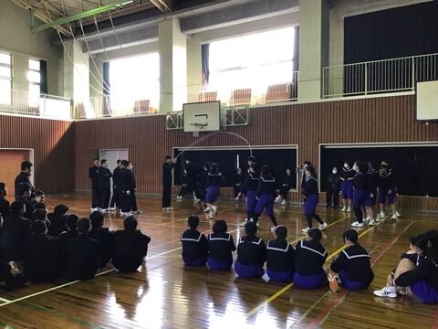 ３年生を送る会