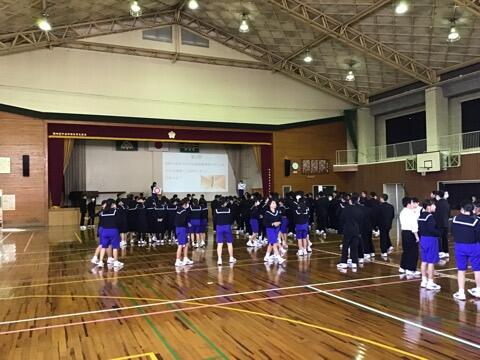 ３年生を送る会