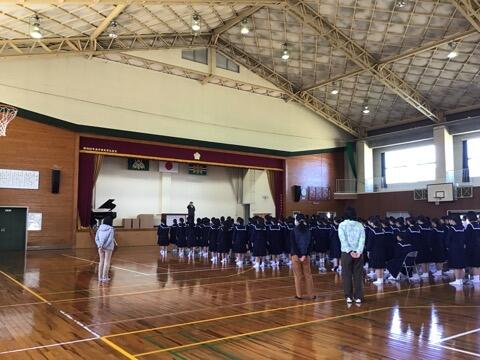 卒業式に向けて