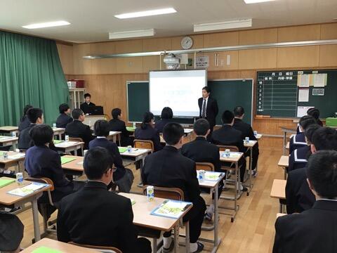 北川中学校との交流