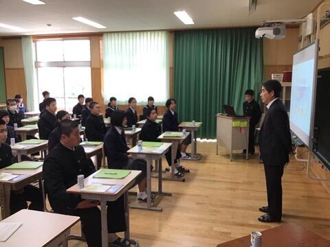 北川中学校との交流