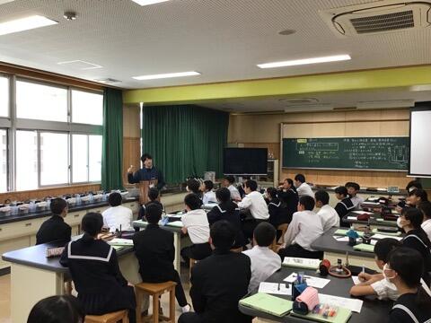 参観授業のようす