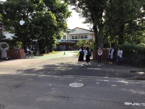 PTAあいさつ運動