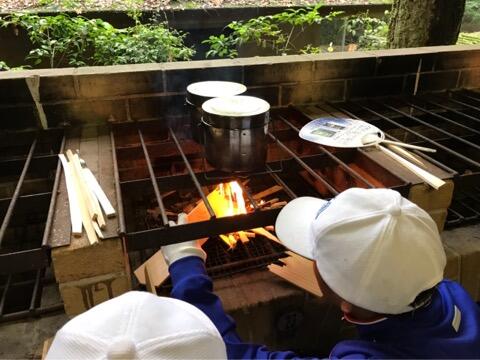 野外炊さん