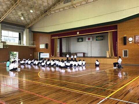 修学旅行出発式