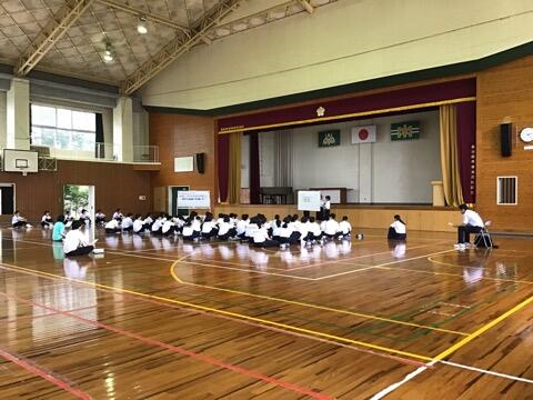 修学旅行出発式