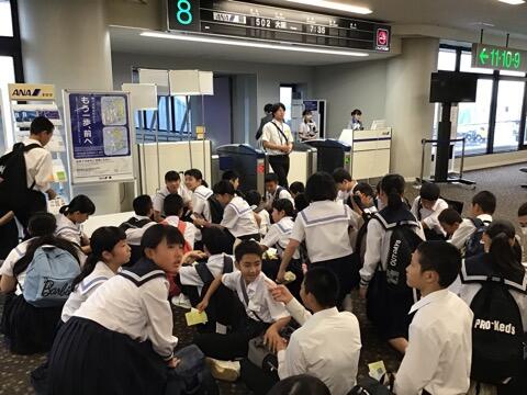 もうすぐ飛行機