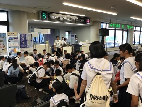 もうすぐ飛行機