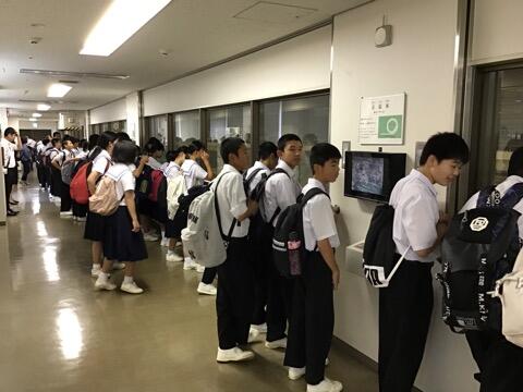 大阪造幣局にて