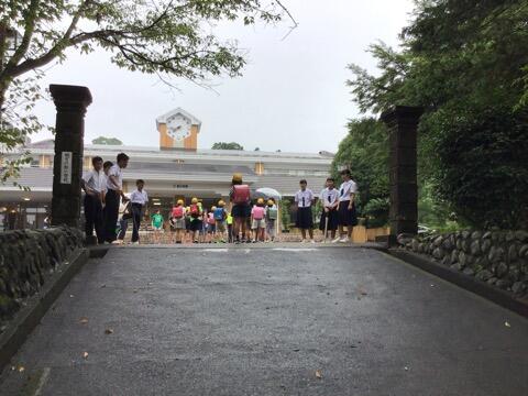 小中あいさつ運動