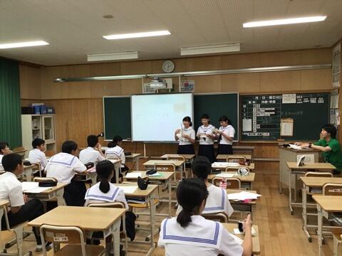 ２年生の発表会