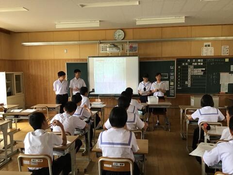 ２年生の発表会