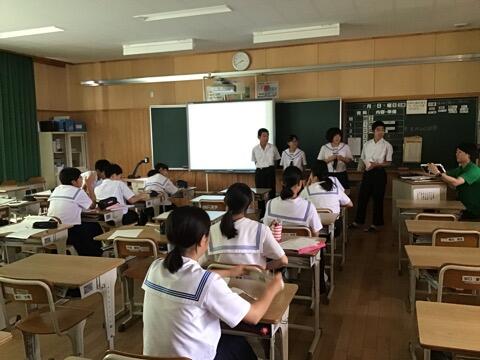 ２年生の発表会