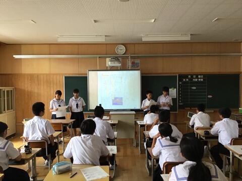 ２年生の発表会