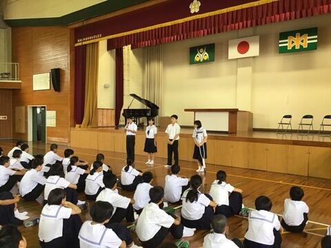 生徒会選挙告示