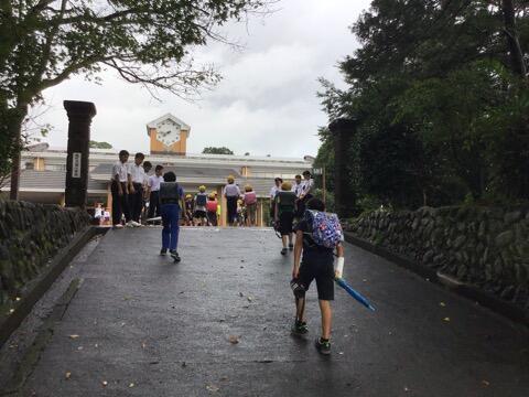 小中あいさつ運動